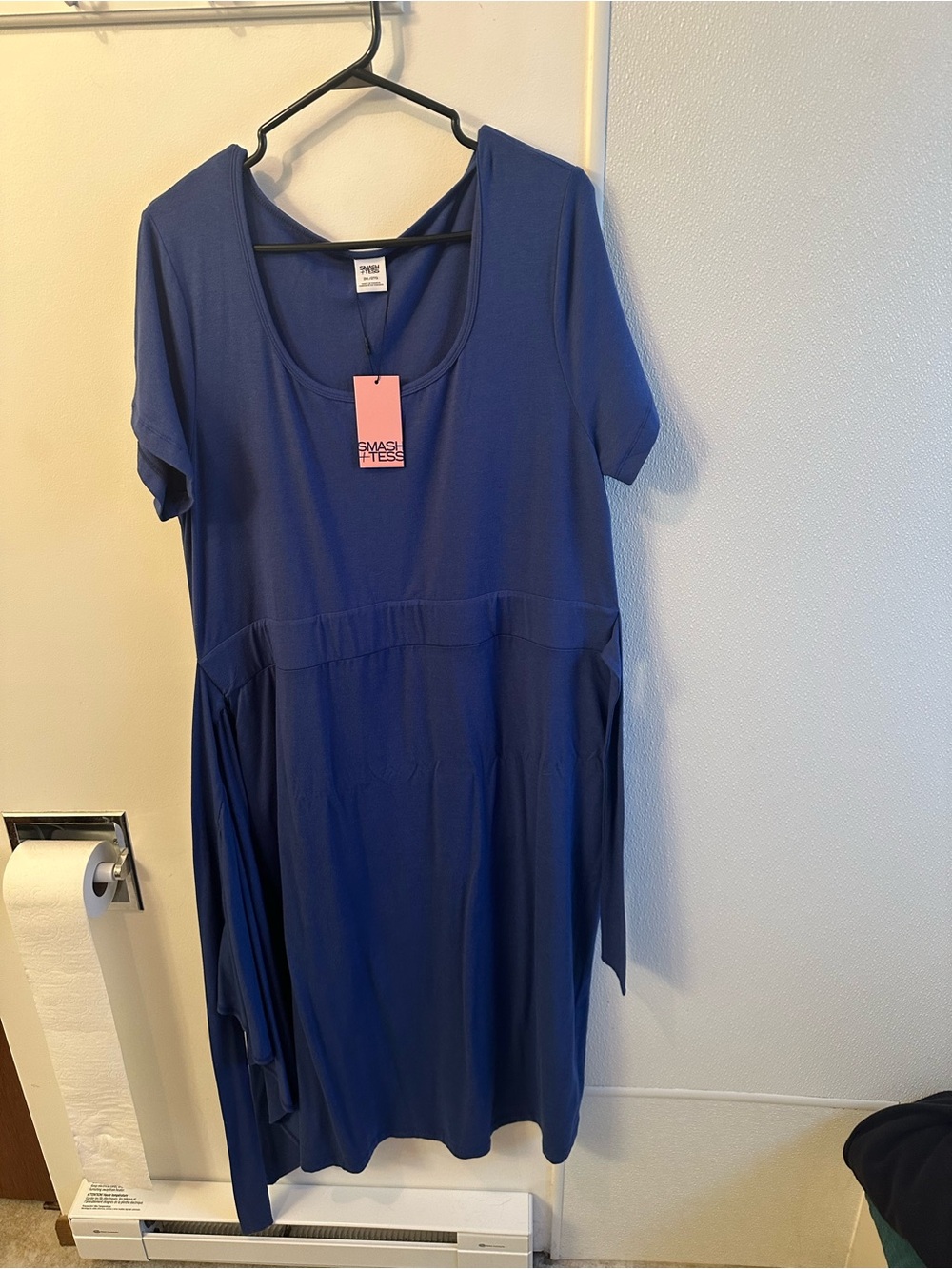 Smash + Tess Athena Midi Dress in Sea Blue
